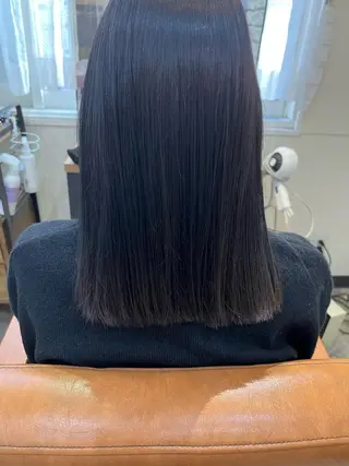 ミディアム 才門 真菜のヘアスタイル