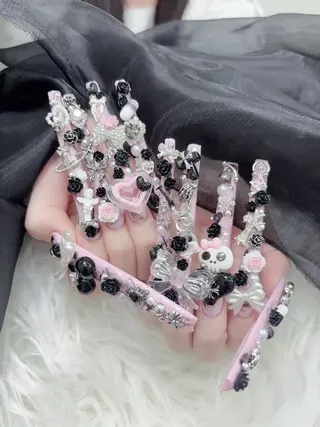 ネイル MoMoA Nail ネイル長さ出し専門店のネイルデザイン