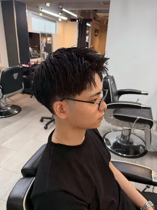 ショート メンズ 直毛改善特化美容師/ 大森雄貴のヘアスタイル