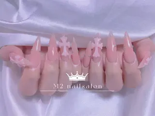 ネイル 長さだし専門店 M2　rikaのネイルデザイン
