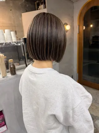 ショート カラー ボブ支持率NO1 🌈CHIKAのヘアスタイル