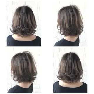 ミディアム カラー 髪質改善特化KIZU /艶髪研究(京都)のヘアスタイル