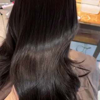 ロング カラー ヘアアレンジ 韓国ヘア/レイヤー/ 🩶ツブラ🩶のヘアスタイル