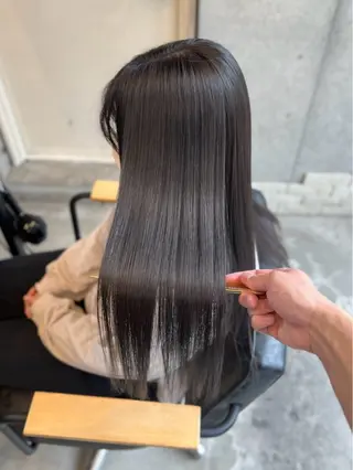 ロング カラー ✨縮毛矯正/髪質改善 錦糸町/松坂拓馬のヘアスタイル