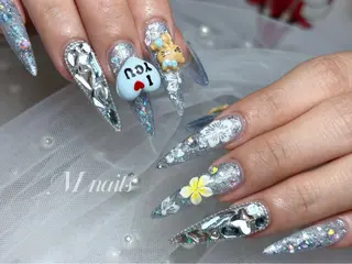ネイル M 🌷Nail 長さだし専門店のネイルデザイン