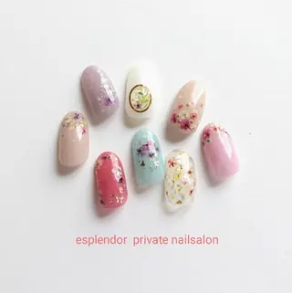 ネイル esplendor  小野寺のネイルデザイン