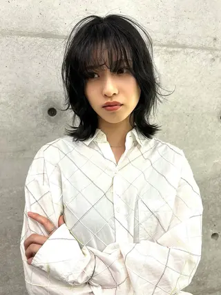 ショート パーマ YUIMARL 岡山　HANAのヘアスタイル
