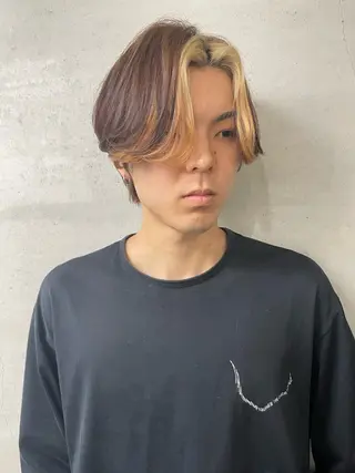 ショート メンズ 亀井隆汰/メンズ専門 パーマ/フェード可のヘアスタイル