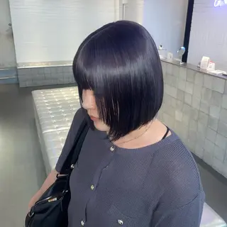 カラー 🍒似合わせ×ハイト ーン🍒ユリナのヘアスタイル