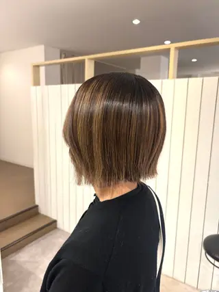 ショート 新井 美優のヘアスタイル