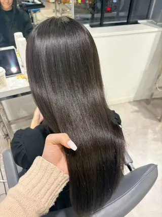 ロング カットモデル/渋谷 ソナのヘアスタイル