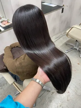ロング カラー 木村 蓮のヘアスタイル