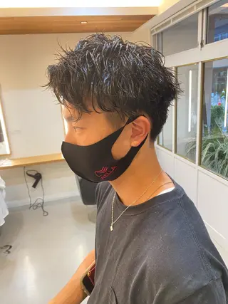 パーマ 石川 尚哉のヘアスタイル