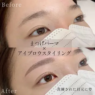 マツエク・マツパ アイブロウ cielo 栄 店　つきな🌙のマツエク・マツパデザイン