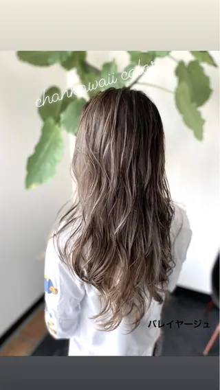 ロング カラー 川合 勇気のヘアスタイル