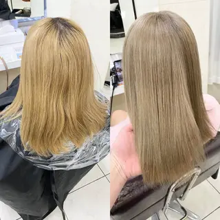 ミディアム 外れにくいエク💚 EST梅田TAKIのヘアスタイル