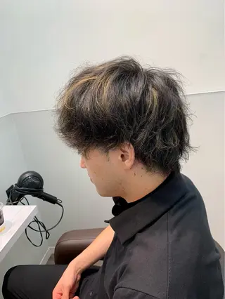 カラー メンズ メンズ特化 TSUIのヘアスタイル