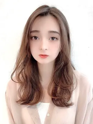 ロング 新宿/カット/ モデル様募集中🎀のヘアスタイル