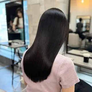 ロング 髪質改善🖤美髪矯正 ⁡   エリナのヘアスタイル