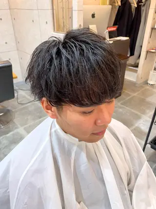 ショート メンズ 佐藤 智弘のヘアスタイル