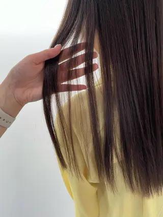 ロング カラー 韓国×網紅ヘア 🤍りん🤍のヘアスタイル