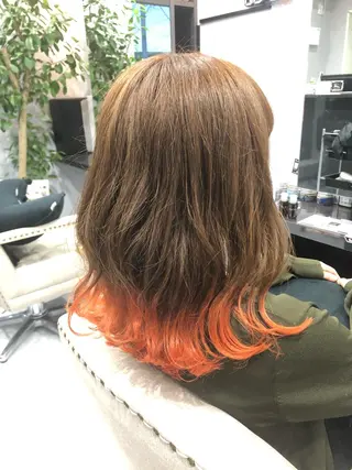 ミディアム カラー FAVORE 【ファヴォーレ】のヘアスタイル