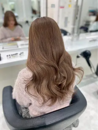 ロング カラー 透明感カラー/レイヤ ー🫧AZUSAのヘアスタイル