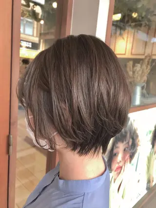ショート 清水 ちひろ ✄トップスタイリストのヘアスタイル