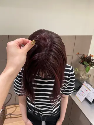 ミディアム カラー JURI /HUIのヘアスタイル