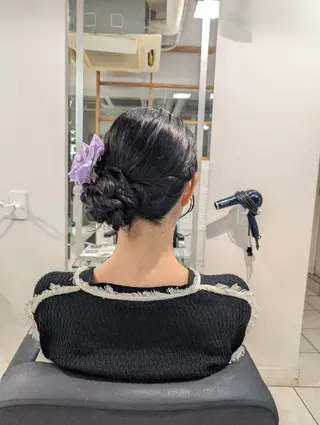 ヘアアレンジ 似合わせヘアセット& カット🤍野口弥生のヘアスタイル