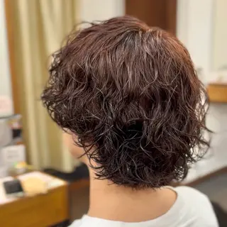 ミディアム パーマ メンズ 💈直毛×ツイスパの プロ🥷清水真之介のヘアスタイル