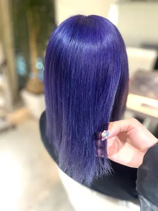 ミディアム カラー 🦋🫧艶髪カラー 🫧🦋あいりのヘアスタイル