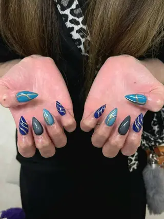 ネイル lunii 𓂃♡ mihanaのネイルデザイン