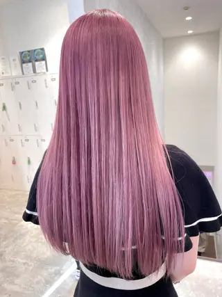 ロング カラー HAREru. モデル募集【戸塚】のヘアスタイル