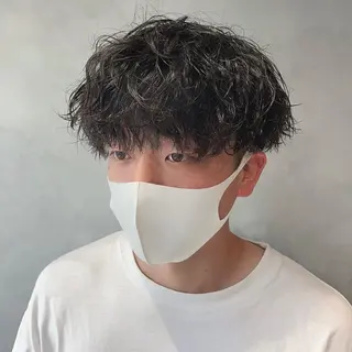 ミディアム ALLYS 中島史優のヘアスタイル