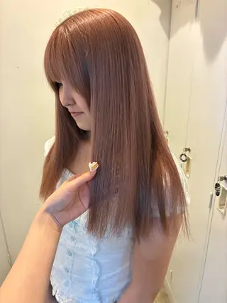 ロング naco透明感カラー レイヤーカット🩰のヘアスタイル
