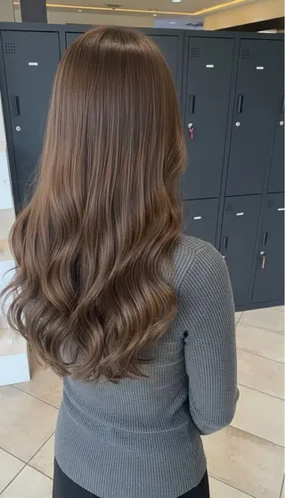 ロング カラー 🫧カラーモデル募集 純菜🫧のヘアスタイル