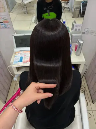 ロング カラー 🎀ゆい🎀 髪質改善カラー🎀のヘアスタイル