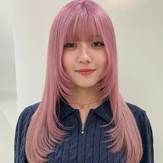 カラー 🌸🌸 sakura🌸🌸のヘアスタイル