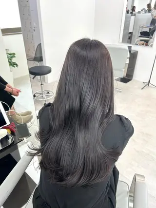 ロング カラー ♡透明感/艶カラー /haruka♡のヘアスタイル