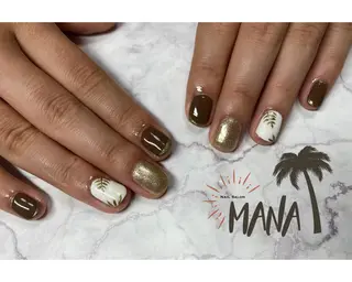 ネイル Mana ·͜· ❤︎のネイルデザイン