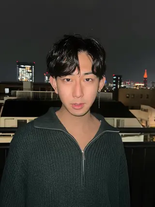 ショート カラー メンズ RINKA.まつパ/ LED可/マツエクのマツエク・マツパデザイン