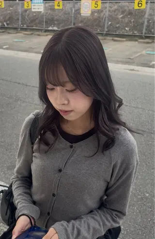 カラー ShioRi/博多/ 暖色/色味カラーのヘアスタイル