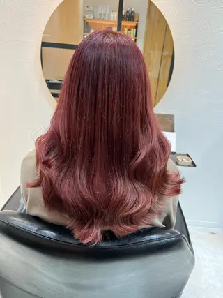 ロング カラー イシイ リョウコ 縮毛矯正×ショートのヘアスタイル