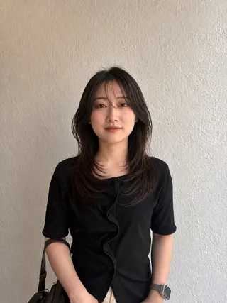セミロング レイヤーカット/ 髪質改善/はるか🧸のヘアスタイル