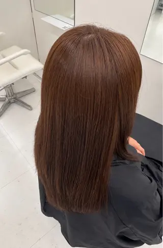 ロング カラー so raのヘアスタイル