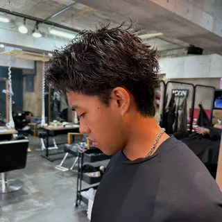 メンズ Ryu icon.博多のヘアスタイル