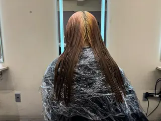 セミロング カラー ヘアアレンジ 💟Opus // Mizuki🐕のヘアスタイル
