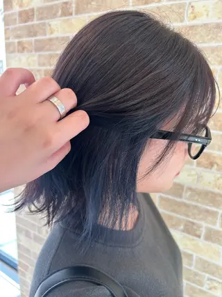 カラー 有村 実佑のヘアスタイル