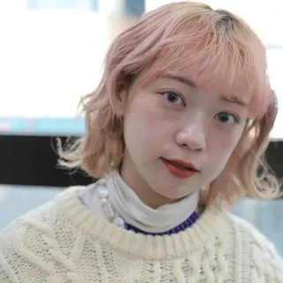 ショート カラー パーマ ❇️安達 優心❇️ レイヤー/艶髪特化のヘアスタイル